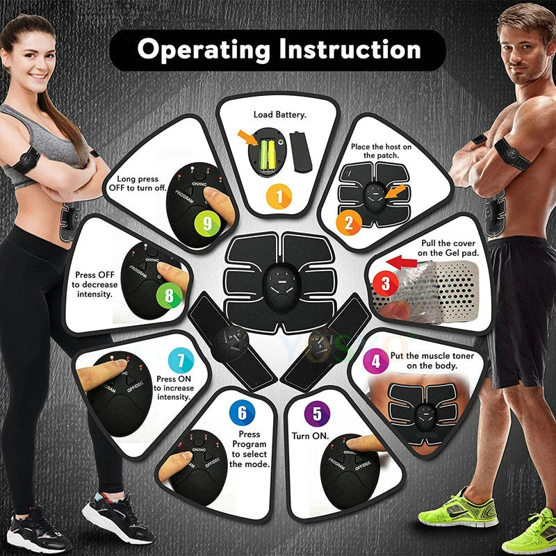 Wireless EMS Smart Muscle Trainer