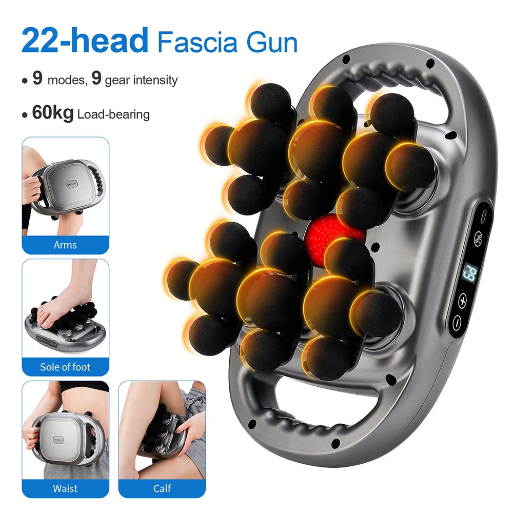 22-Head High-Frequency Fascia Massager