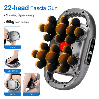 22-Head High-Frequency Fascia Massager