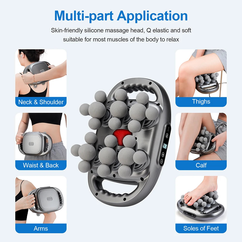 22-Head High-Frequency Fascia Massager